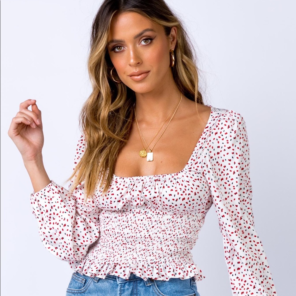Princess Polly Melvin Long sleeve Top